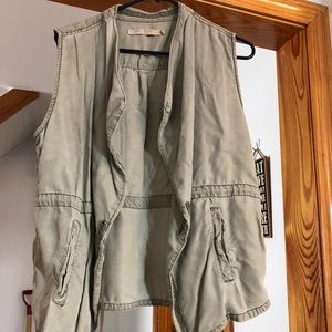 Max Jeans open front vest